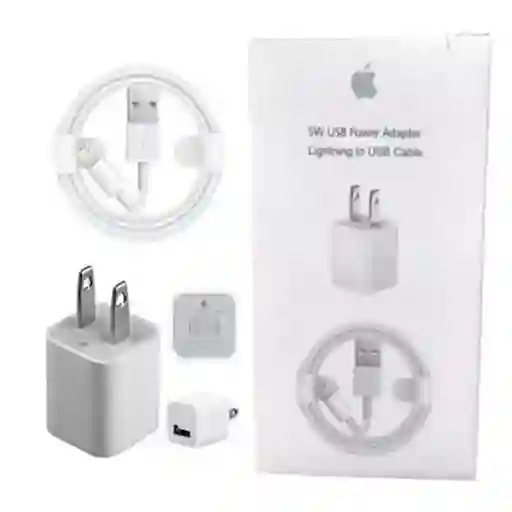 Cargador Iphone Completo 5w Carga Rapida Generico