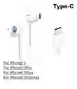 Earpods Iphone 15 Audifonos Iphone 15 Tipo C Generico