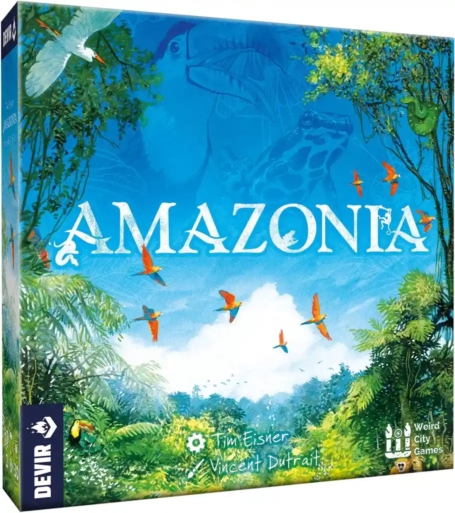 Juego De Mesa Amazonia Explora La Selva Para Niños Adultos