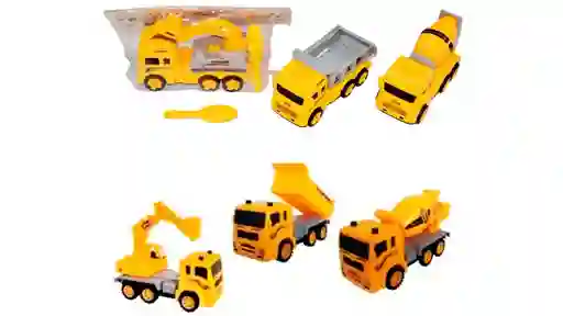 Construcción Carro Volqueta Juguetes Niños X1 Und