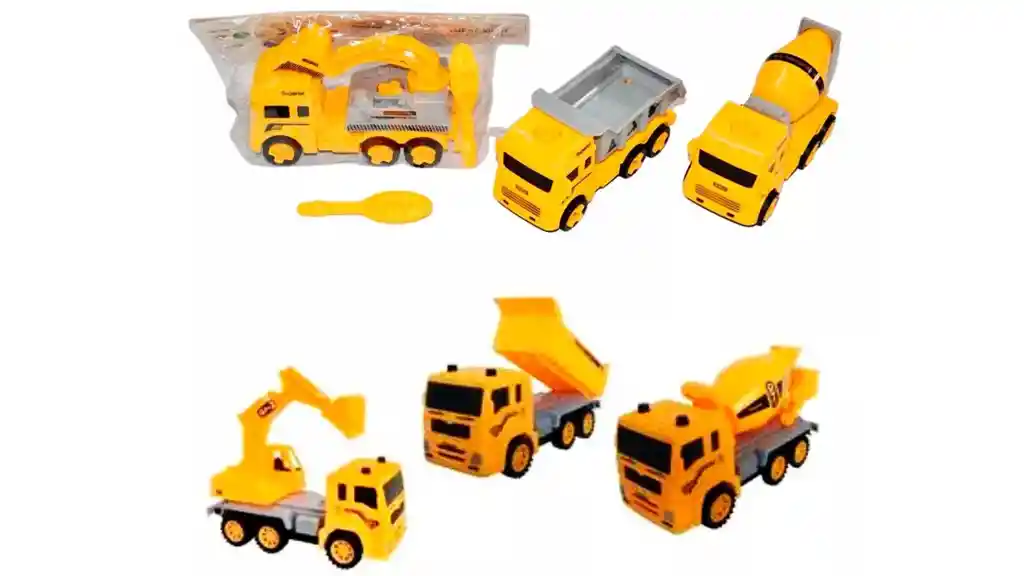 Construcción Carro Volqueta Juguetes Niños X1 Und