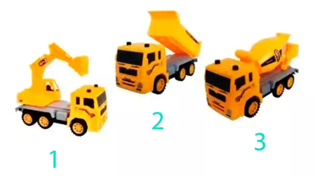 Construcción Carro Volqueta Juguetes Niños X1 Und