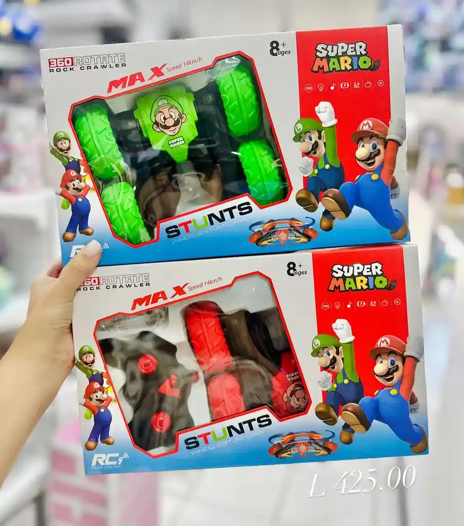 Carro Loco Mario Bros Control Remoto