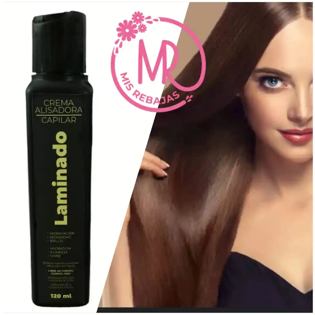 Laminado Capilar Lz Crema Alisadora Sin Formol (no Necesita Planchar El Cabello Con El Producto Aplicado).