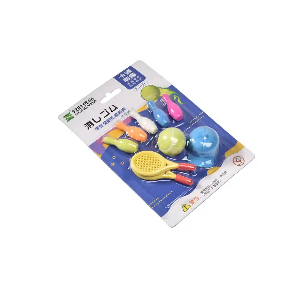 Set Borradores Deportes X 5 Und