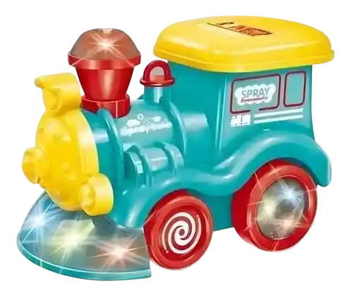 Juguete Tren Vapor Luces Sonido Niños