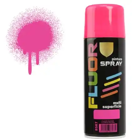 Pintura Spray Aerosol Color Fucsia X400ml