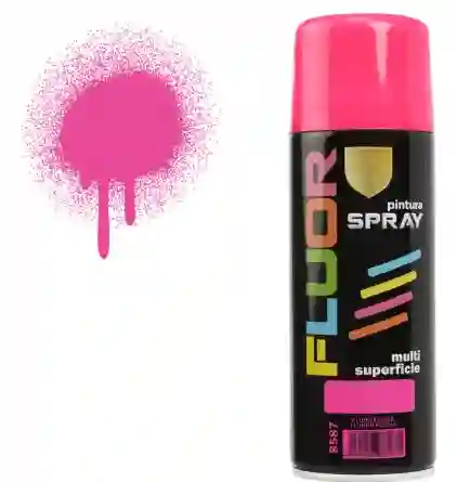 Pintura Spray Aerosol Color Fucsia X400ml