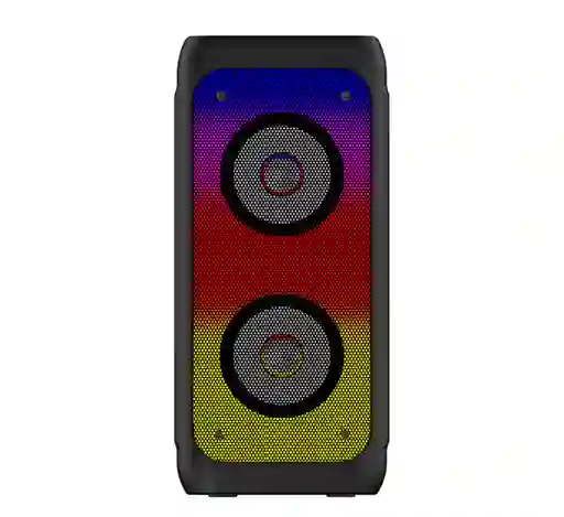 Parlante Luz Led Doble Bocina Con Malla Metálica Jbk-s8