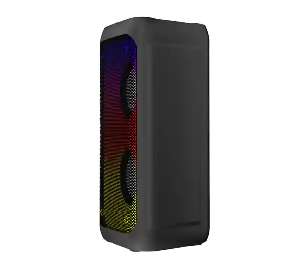 Parlante Luz Led Doble Bocina Con Malla Metálica Jbk-s8