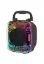 Parlante Luz Led Bocina Diseño Transparente K101