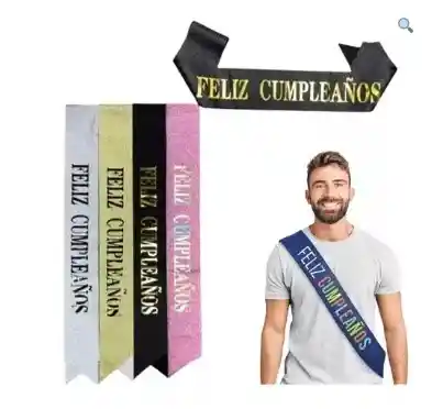 Banda Feliz Cumpleaños Negro