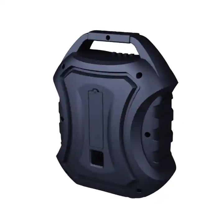 Parlante Luz Led Bocina Negro Jbk-411