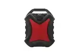 Parlante Luz Led Bocina Rojo Jbk-411
