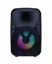 Parlante Luz Led Bocina Negro Jbk-435