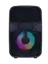 Parlante Luz Led Bocina Negro Jbk-433