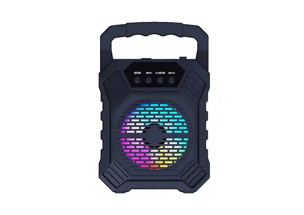 Parlante Luz Led Bocina Rs-317