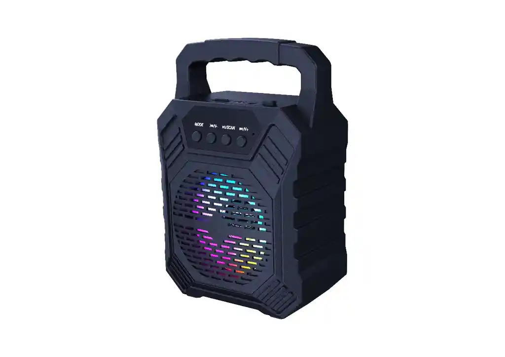 Parlante Luz Led Bocina Rs-317