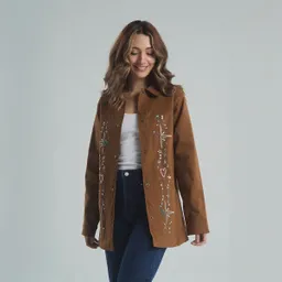 M / Chaqueta A Tu Lado - Café