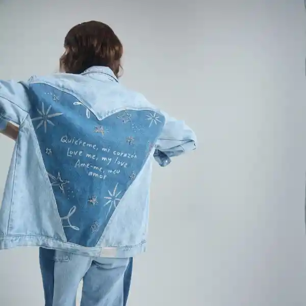 S / Chaqueta Quiéreme, Mi Corazón