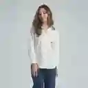 Xl / Camisa Como Si Nadie Observara - Marfil