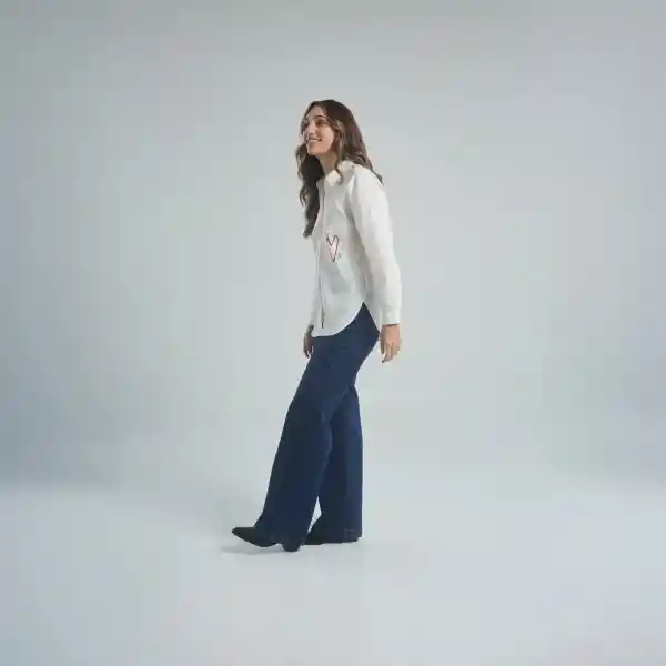 Xl / Camisa Como Si Nadie Observara - Marfil