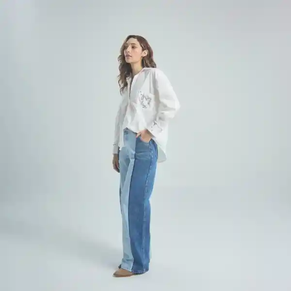 Xl / Camisa Brilla Corazón - Marfil
