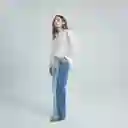 L / Camisa Brilla Corazón - Marfil