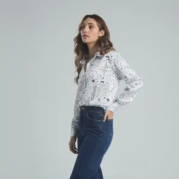 Xl / Camisa A Tu Lado - Marfil