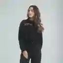M / Buzo Corazón - Negro