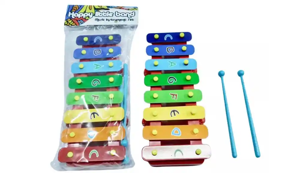 Marimba Xilófono Instrumento Juguete Infantil Musical 20cm