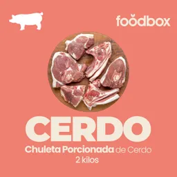 Chuleta De Cerdo Porcionada X 2 Kg