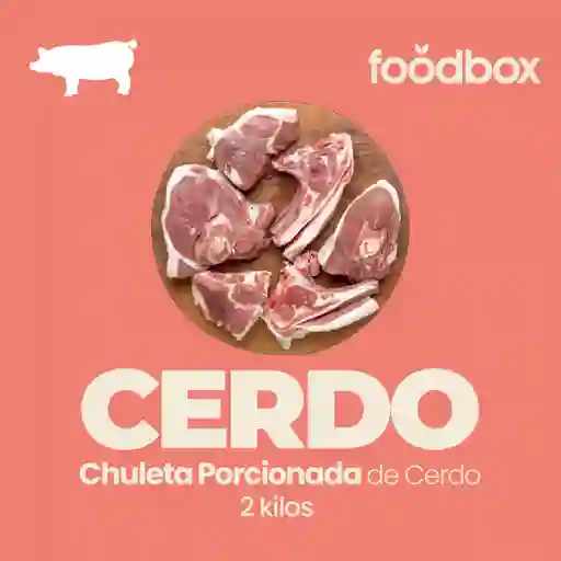 Chuleta De Cerdo Porcionada X 2 Kg