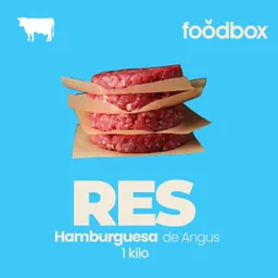 Hamburguesa Carne Importada X 450 Gr