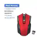 Mouse Inalámbrico Rojo W337