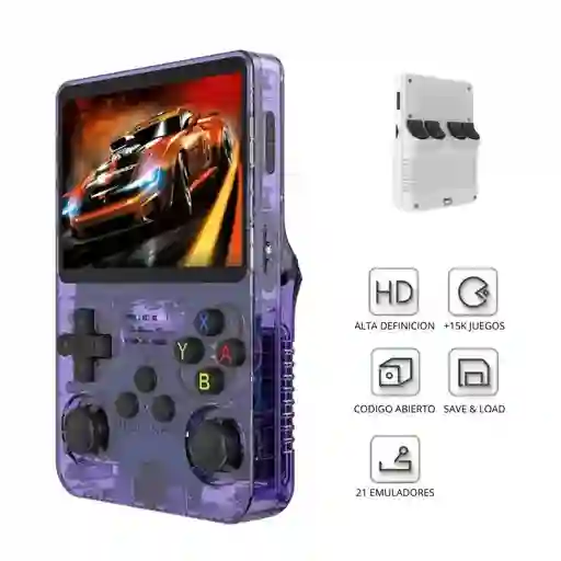 Consola Retro R36s Morada