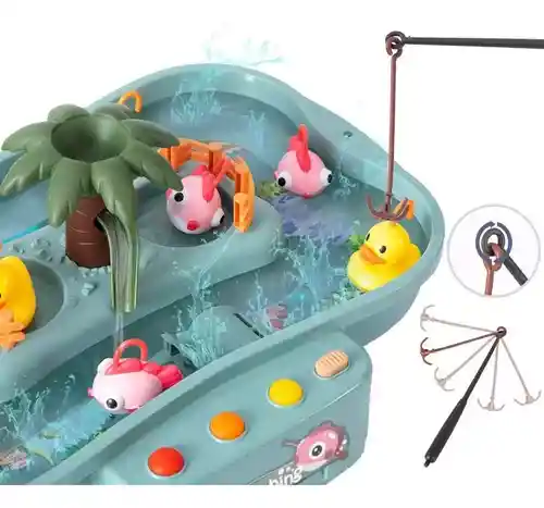 Juego De Mesa De Pesca Con Circulación De Agua, Juego De Pes