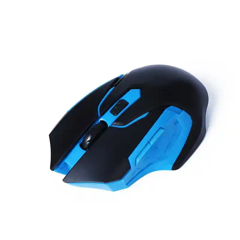 Mouse Inalámbrico Azul W338