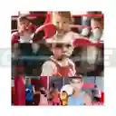 Kit Saco Boxeo Multidiseños + Guantes Para Niño, (infantil) Rojo