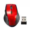Mouse Inalámbrico Rojo W107
