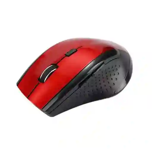 Mouse Inalámbrico Rojo W107