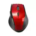 Mouse Inalámbrico Rojo W107