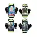 Kit Saco Boxeo Multidiseños + Guantes Para Niño, (infantil) Verde
