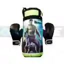 Kit Saco Boxeo Multidiseños + Guantes Para Niño, (infantil) Verde
