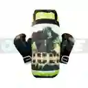 Kit Saco Boxeo Multidiseños + Guantes Para Niño, (infantil) Verde