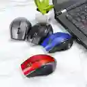 Mouse Inalámbrico Azul W107