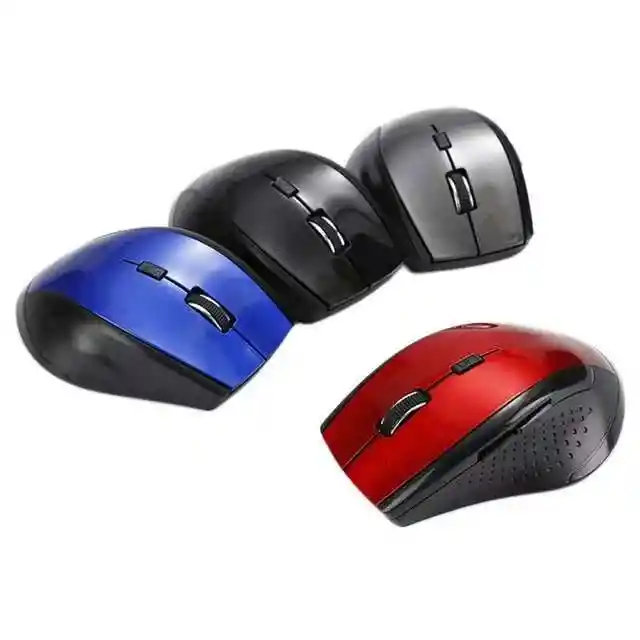 Mouse Inalámbrico Gris W107