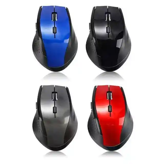 Mouse Inalámbrico Gris W107
