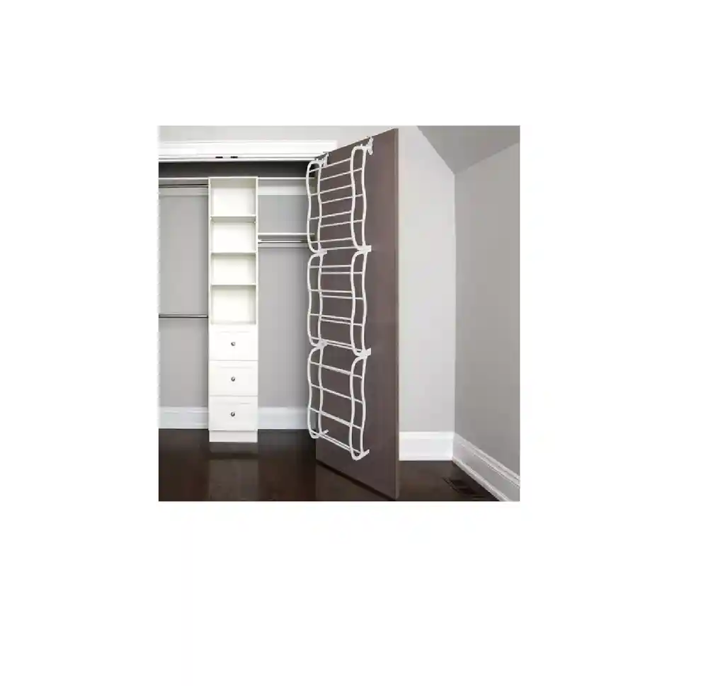 Organizador De Zapatos Zapatero Colgante Para Puerta 36 Par Color Blanco