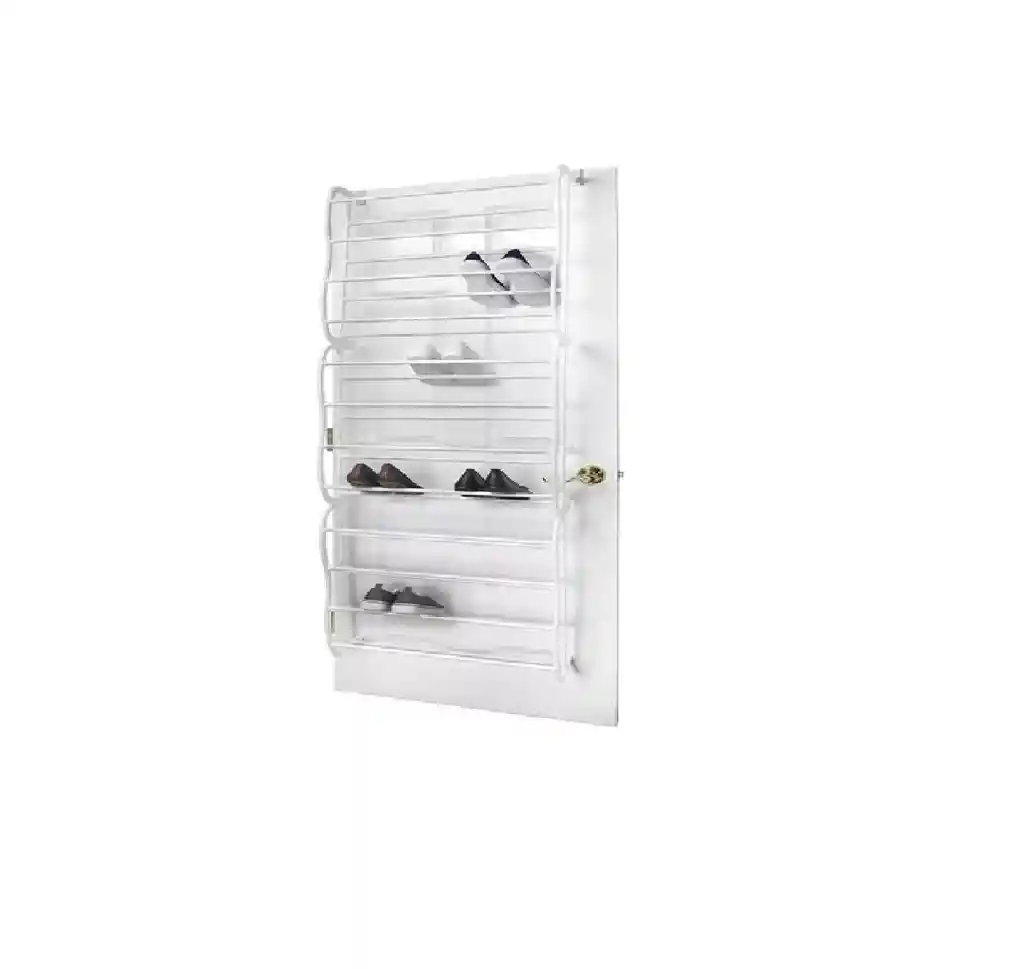 Organizador De Zapatos Zapatero Colgante Para Puerta 36 Par Color Blanco